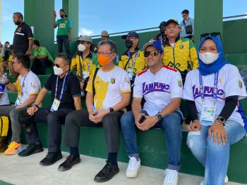Sekdaprov Hadir di Papua, Tim Softball Lampung Cetak Sejarah Pertama Kali Masuk Final PON